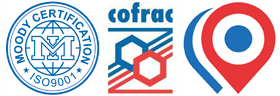 Certifiée ISO 9001 depuis 2006. Nos produits sont fabriqués en France.